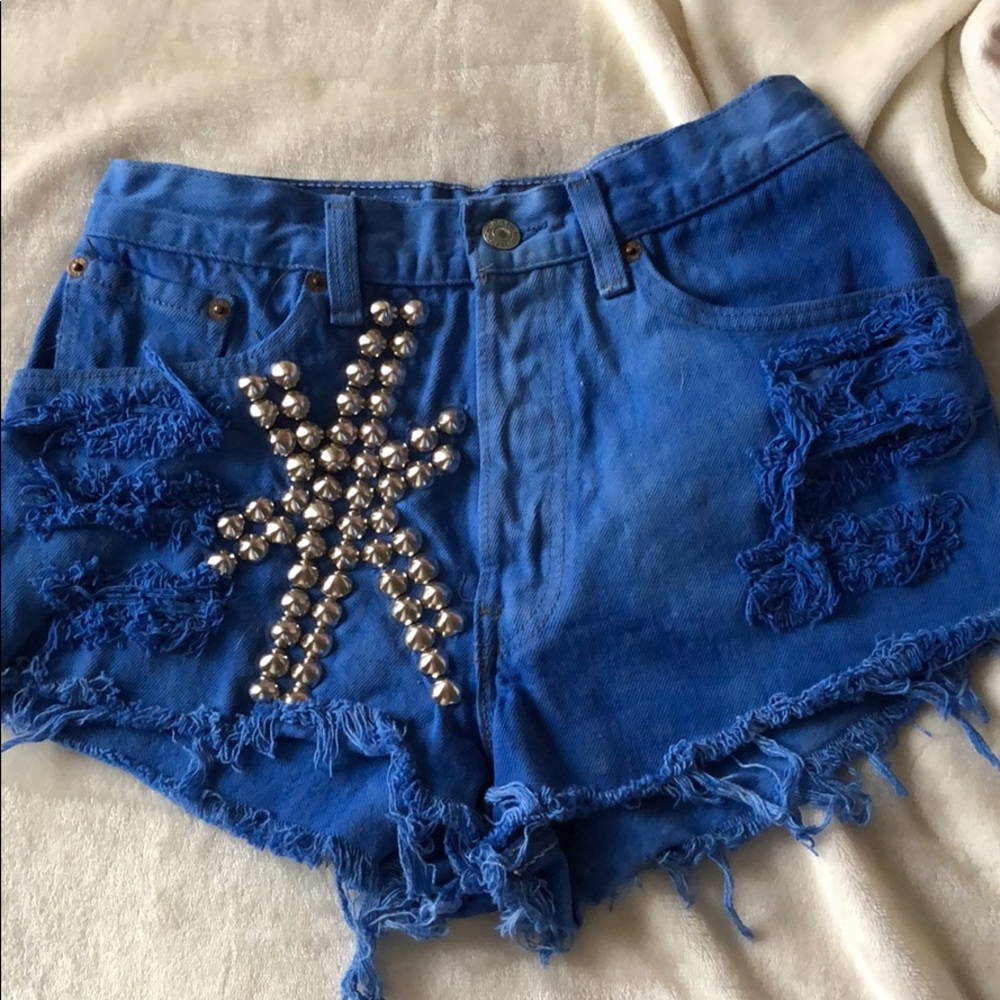 Custom Levi Jeans Shorts